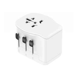 adaptateur de voyage universel 3 usb (1a+2c) 20 w