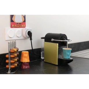 Programmateur compact mécanique blanc