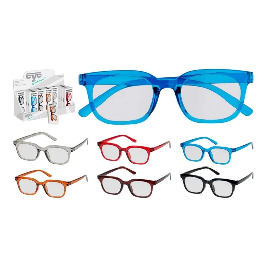 lunettes de lecture avec étui de couleurs assorties