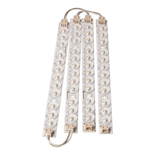 quatre bandes led lampe carrée de remplacement 18 w cct 32578