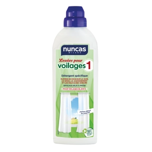 lessive voilages blancs 1 flacon 750 ml lessive voilages blancs 1 flacon 750 ml - nuncas
