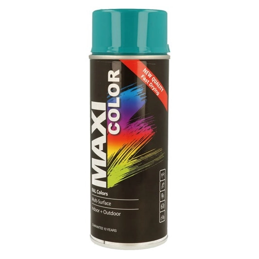maxi color ral 5021 brillant bleu d'eau 400 ml - european aerosols b v