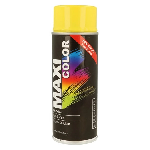 maxi color ral 1018 brillant jaune zinc 400 ml - european aerosols b v