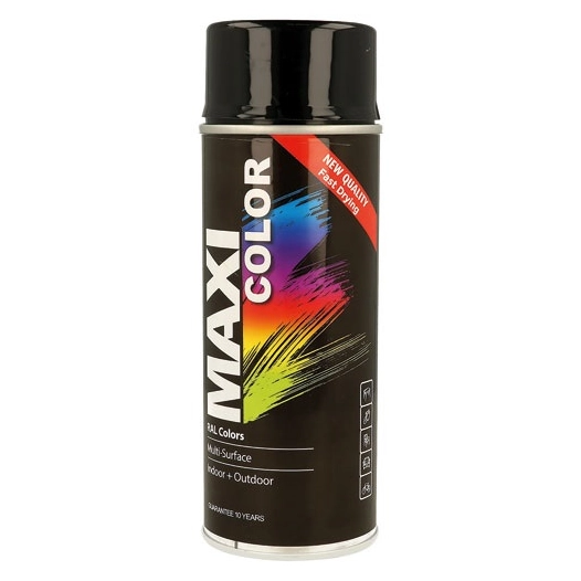 maxi color ral 9005 noir brillant 400 ml - european aerosols b v
