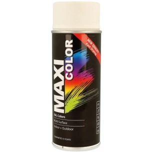 maxi color ral 9010m blanc mat 400 ml - european aerosols b v