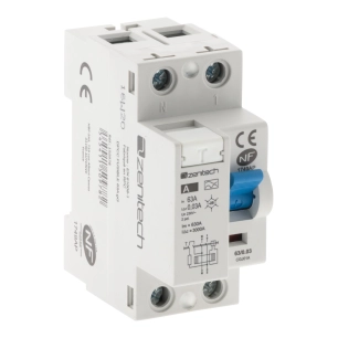 Interrupteur différentiel 63/2 30mA Type A NF - Zenitech
