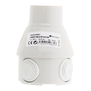 Douille d'éclairage orientable étanche E27 - ZENITECH