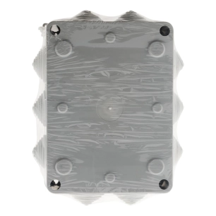 Boîte étanche rectangulaire 150x110x70mm à visser 1/4 de tour IP54