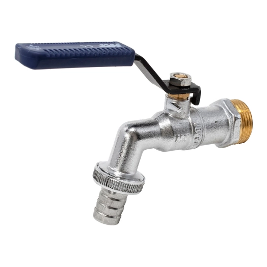 robinet à boisseau sphérique de jardin pn16 raccord tuyau 20 mm export ø¾ x 1 po