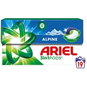 lessive pods 3-en-1 ariel alpine x19 - diapar distribution alimentaire parisienne