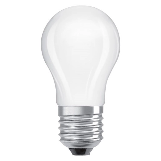 led sphã©rique depoli dimmable e27 3.4w 470 lumens chaud - ledvance gp