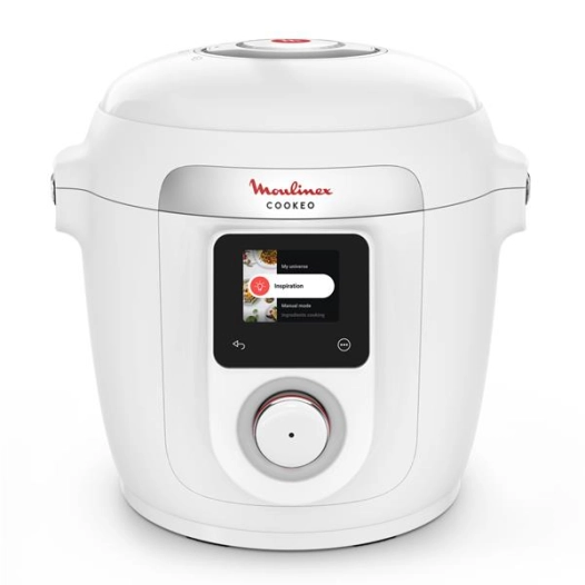 moulinex cookeo wifi 9en1 multicuiseur 6l ecran led 9prog 150 recettes slow cook - moulinex
