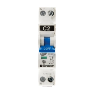 Disjoncteur PH/N - 2A NF pour cumulus et chauffe eau