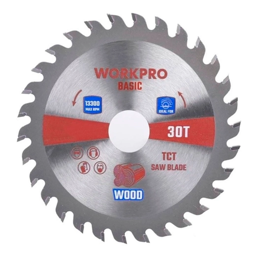 lame de scie tct pour bois coupe de base ø165 x 20 x 30 dents