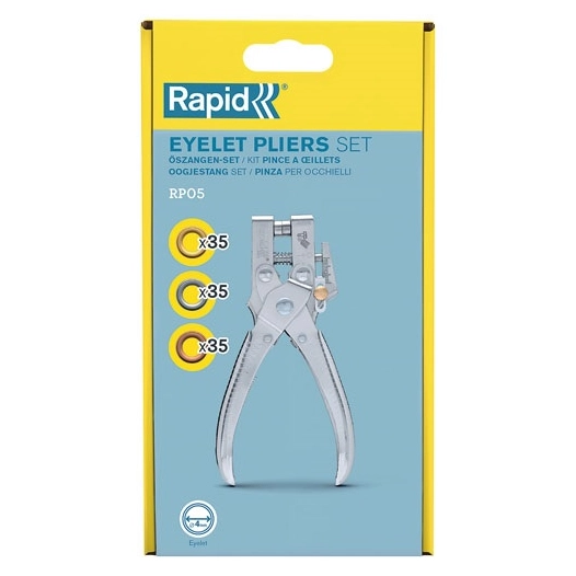 pince a oeillets 4 mm avec 105 oeillets - rapid sas