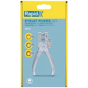 pince a oeillets 4 mm avec 105 oeillets - rapid sas