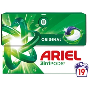 ariel pods lessive 3-en-1 original x 19 - diapar distribution alimentaire parisienne