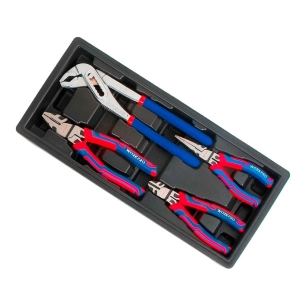 pinces, jeu de 4 pièces