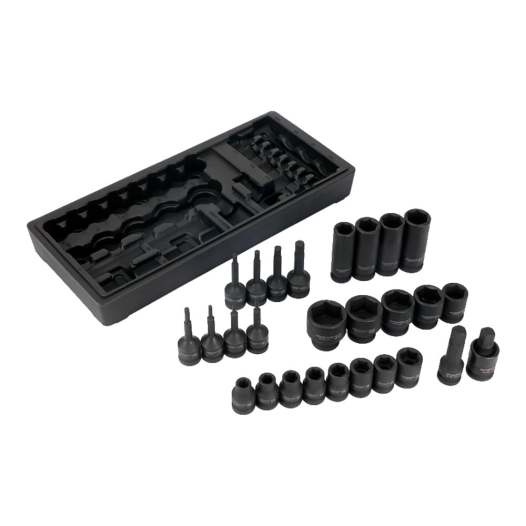 douilles à impact 1½ po, jeu de 27 pièces
