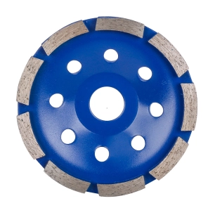 meule boisseau diamantée segmentée ø115 x 22,2 mm x 9 dents