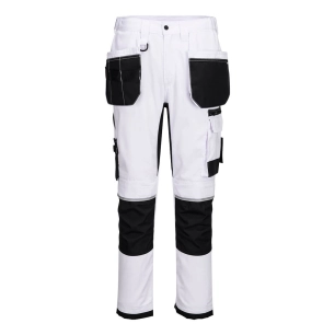 pantalon stretch wx2 holster - taille 40 - blanc - portwest