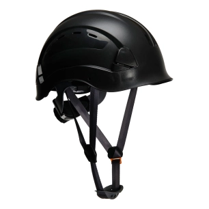 casque travaux en hauteur endurance ventilé - noir - portwest