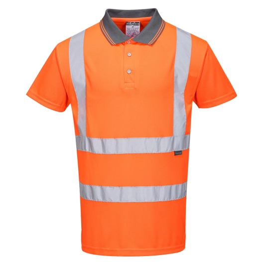 polo haute visibilité ris - taille 6xl - orange - portwest