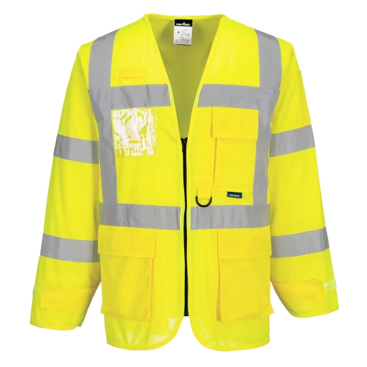 veste executive hi-vis - taille xs - jaune - portwest