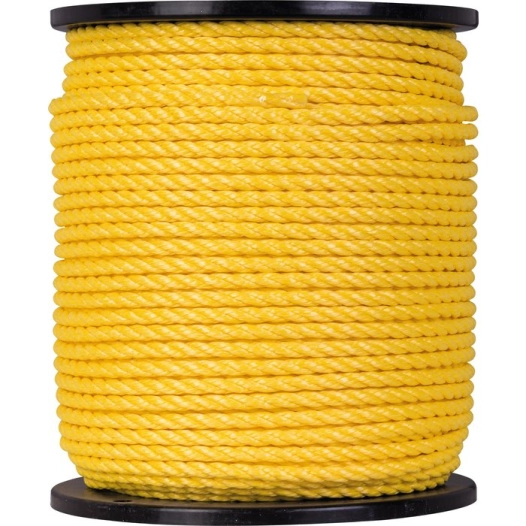 cordage polyp.jaune 16mm /35m
