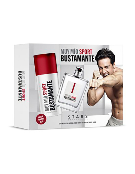 Coffret Muy Mío Sport Parfum frais et déodorant - BUSTAMANTE