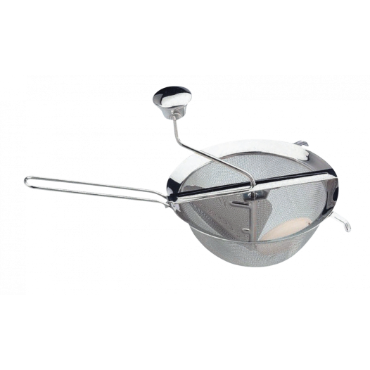 1 Moulin A Coulis Inox Ø 20 Cm Poignee Inox - LE PRATIQUE