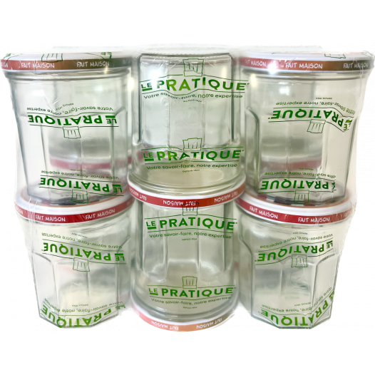 Pots De Confiture 324ml Ø82mm Pack De 12 - LE PRATIQUE