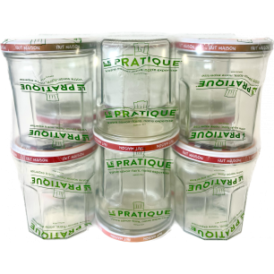 Pots De Confiture 324ml Ø82mm Pack De 12 - LE PRATIQUE