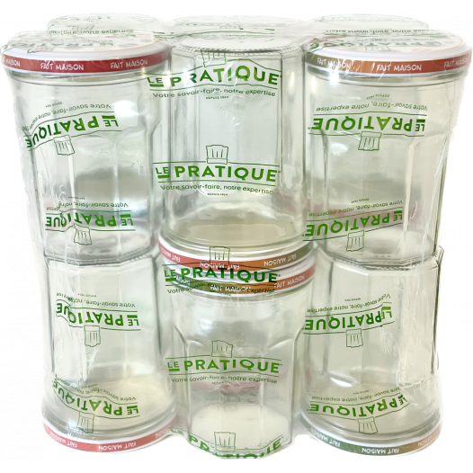 Pots De Confiture 385ml Ø82mm Pack De 12 - LE PRATIQUE