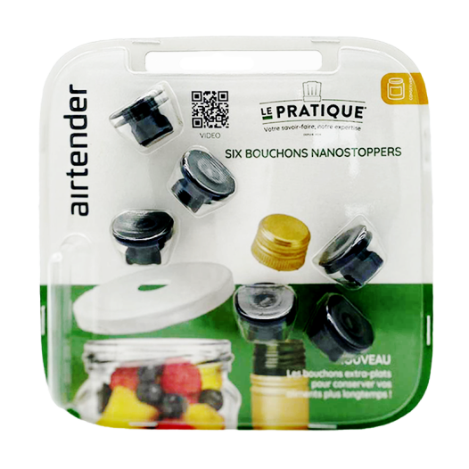 6 Bouchons Nanostoppers - Le Pratique X Airtender - LE PRATIQUE