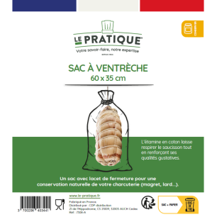 10 Sac A Ventreche Écru 60 X 35 Cm - LE PRATIQUE