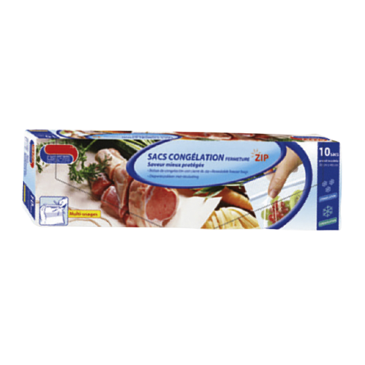 24 Sacs Congelation Petit Modèle 18 X 22 Cm - Fermeture Zip - Boite 20 Pièces - AUTRE