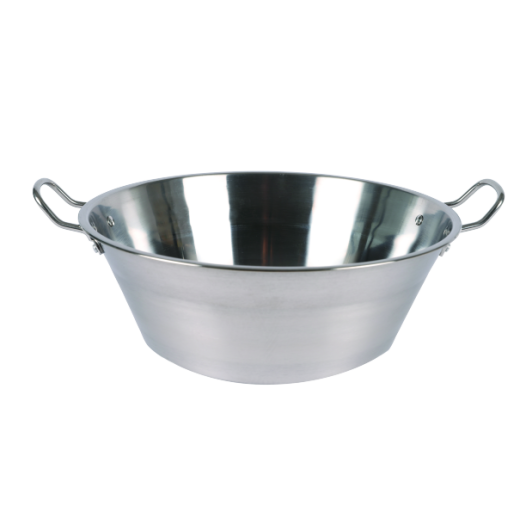 Bassine Inox 2 Anses Ø 38 Cm - 9 L - LE PRATIQUE