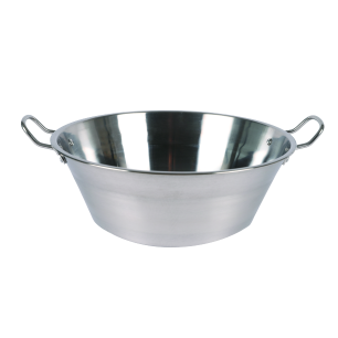 Bassine Inox 2 Anses Ø 38 Cm - 9 L - LE PRATIQUE