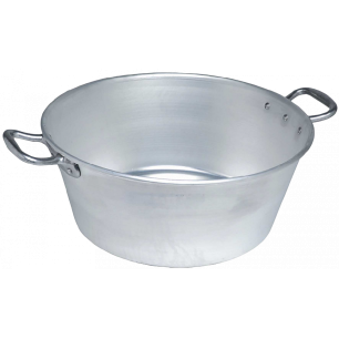 1 Bassine A Gras Lourde Pro De Type Landaise Anse Alu Ø 65 - 72 L Epr 3,5 Mm - LE PRATIQUE
