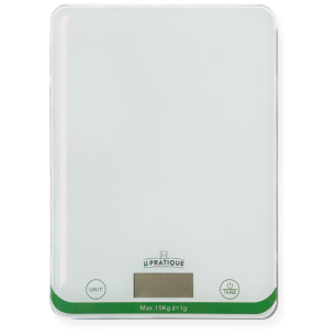 Balance De Cuisine Electronique 15 Kg Portée 15 Kg, Graduation De 1 Gr En 1 Gr - LE PRATIQUE