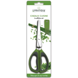 1 Ciseaux Multilames Pour Fines Herbes - LE PRATIQUE
