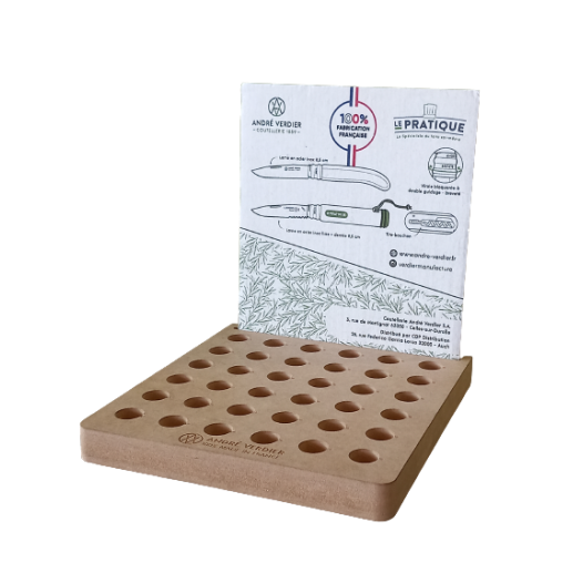 1 Presentoir Vide Pour 36 Couteaux De Poche - LE PRATIQUE