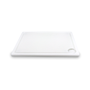 Planche A Decouper Pro 40 X 30 X 1,5 Cm Avec Rigole Et Récupérateur De Jus - LE PRATIQUE