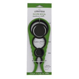 1 Ouvre Bocal Et Bouteille En Pp 4 Formats De Bouchons - LE PRATIQUE