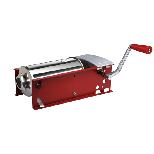 Poussoir A Saucisse Star 5 Horizontal 5 L Cylindre Inox, Double Vitesse Et Livré Avec 4 Entonnoirs (Ø 10, 20, 30, 40 Mm) - AUTRE