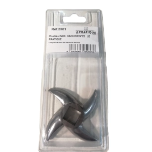 1 Couteau En Inox Universel Hachoir N°22 - LE PRATIQUE