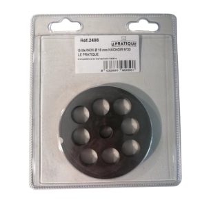 Grille Inox Ø 16 Mm Universelle Hachoir N°22 - LE PRATIQUE