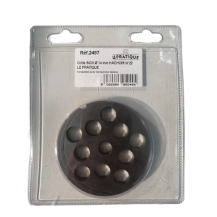 Grille Inox Ø 14 Mm Universelle Hachoir N°22 - LE PRATIQUE