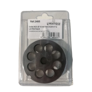 Grille Inox Ø 14 Mm Universelle Hachoir N°12 - LE PRATIQUE